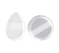 Silicone Cosmetic Puff - Washable Wet And Dry Makeup Applicator Tool | Cosmetic Beauty Sponge for Concealer Blush Foundation Party Home Travel Women Girls