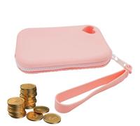 Silicone Cosmetic Storage Bag | Waterproof Makeup Organizer with Zipper | Portable Multifunctional Pouch For Women Girls Keys Cables Accessories Travel Small Storage Box Toiletry Case