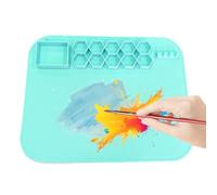 Silicone Craft Mat | Aqua Drawing Mats | Painting TarpCollapsible non-tick Sheet | WaterResistant Art Coaster for Clay Resin Sketching Counter Desk Projects