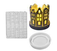 Silicone Craft Molds for Home Ornaments, Crafts Silicone Molds, Home Decoration Mold, Concrete Ornaments Mold for Soap, Crafts, Candles, Sculptures Ideal for Projects and Décor