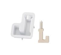 Silicone Crafts Moulds Hand-Making Candle Holder Mold Capital Letter Shaped Stand Mould Material For DIY Letter Stand Mold