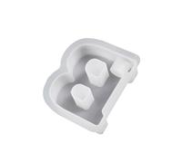 Silicone Crafts Moulds Hand-Making Candle Holder Mold Capital Letter Shaped Stand Mould Material For DIY Letter Stand Mold