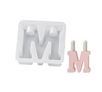 Silicone Crafts Moulds Hand-Making Candle Holder Mold Capital Letter Shaped Stand Mould Material For DIY Letter Stand Mold
