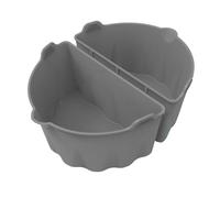 Silicone Crock pots Liners,Slow Cooker Divider Reusable Silicone Slow Cooker Dividers, Silicones Cookers Liner with Handle for Home Kitchen