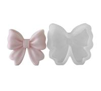 Silicone Cylinder & Hexagon Candle Resin Mold | Silicone Molds For Candles | Non Stick DIY Cute Bow | Silicones Molds For Candle Making Fors Wax Epoxy Plaster Soap Home Decor Art Projects Birthday