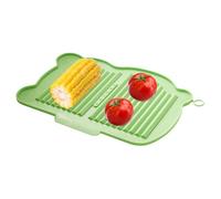 Silicone Dish Drying Mat, Heat-Resistant Kitchen Draining Pad, Flexible Non-Slip , Quick Water Drainage on Bowls Pans Plates Pots Utensils Vegetables Fruits for Countertops