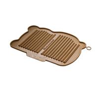 Silicone Dish Drying Mat, Kitchen Counter Draining Pad, Heat Resistant Non-Slip Trivet, Quick-Dry Exterior for Bowls, Pans, Plates, Pots, Vegetables, Fruits, Utensils, Home Organization