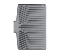 Silicone Dish Mat - Heat Insulation, Non Slip Worktop Saver, Durable Countertop Protector | Dish Drain Mat For Kitchen Sink Apartment Dorm Bathroom Living Room Coffee Table Furniture Home