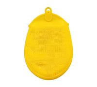 Silicone Dish Scrubber, Multipurpose Cleaning Sponge, Flexible Scrub Brush Design, Durable Non-Scratch Material, Kitchen Tool, Ideal for Dishes, Pots, Stoves, Fruits, Vegetables Use