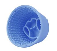 Silicone Dog Bowl, Anti-Slip Dog Feeder Lick Bowl, Dog Slow Feeder, Distraction Bowl for Dogs, Slow Eating Lick Bowl for Dogs, Interactive Licking Bowl for Stress Dog Bowl Non-Slip