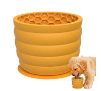 Silicone Dog Lick Bowl - Enrichment Bowls For Dogs | 620ml Slow Feeder Bowl - Interactive Dog Feeding Bowls with Suction Cups Keeps Small Medium Large Breed Dogs Entertained