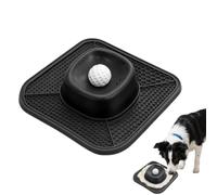 Silicone Dog Lick Bowl Slow Feeder with Rolling Ball Design