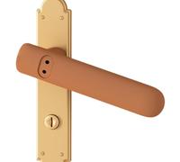 Silicone Door Handle Cover - Anti Slip Lever Protector Sleeve, Soft Shock Absorbing Grip Shield, Noise Reducing Wrap, Home Safety Accessory | Knob Guard For Bedroom, Living Room, Nursery Use
