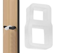 Silicone Door Stop Wall Protector - Soft Noise-Reducing Door Stopper For Bedroom, Study Room, Hotel & Nursery | Prevents Wall Damage & Enhances Quiet Spaces