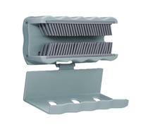 Silicone Drain Hair Stopper | Wall Mounted Hair Collector with Soft Bristles, Durable Anti-Skid Catcher Pad for Shower, Tub, Basin, Bathroom Accessories, Easy to Clean Reusable Filter Mat for Kitchen