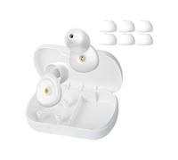 Silicone Ear Plugs - Noise Blocking Sleep Earplugs, Soft Reusable Ear Protection with Storage Case for Concerts Travel Airplane Snoring Motorcycle Work Construction Festival