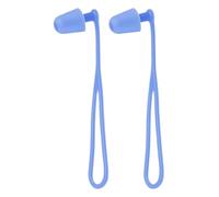 Silicone Ear Plugs, Noise Reduction Waterproof, Swimming Accessories Kids, Reusable Earbuds Lanyard Attachment, Convenient Storage for Adults Surfing Kayaking Pool Exercise