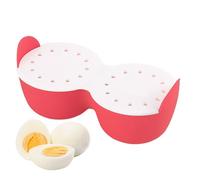 Silicone Egg Poacher Cups - Silicone 18x9.5x8cm | Egg Molds Égg Maker Cups 2 Cavity Ègg Poaching Çups | Êgg Coddler Ëgg Poachers Non-Stick For Breakfast Brunch And Home Kitchen Use