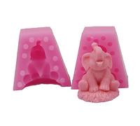 Silicone Elephant Animal 3D Stencil Cupcake Molds, Soap Jelly Molds, Chocolate Handmade Cakes, Brownies, Puddings mold