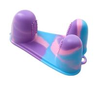 Silicone Finger Protectors - 3.94x2.36x1.57 Inches Anti Slip Cots Sleeves, Non Slip Silicone Finger Covers with High Temperature Protection Design, Kitchen Safety Fingers Guards for Home Kitchen