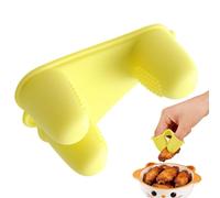 Silicone Finger Protectors - 3.94x2.36x1.57 Inches Anti Slip Cots Sleeves, Non Slip Silicone Finger Covers with High Temperature Protection Design, Kitchen Safety Fingers Guards for Home Kitchen