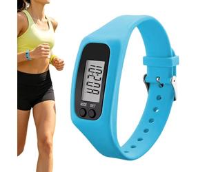 Silicone Fitness trackerss Watch, Fitness trackerss with Step Counter, Running Mile Counter For Women Men Adults Runners Joggers Athletes Trainers Walking Running Exercise Home Office Gym