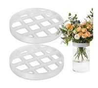 Silicone Flower Arranging Grid 2-Pieces Stretch Reusable Floral Stem