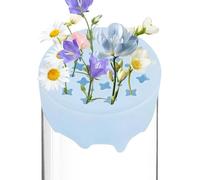 Silicone Flower Grid, Flexible Stem Holder Organizer, Reusable Waterproof Floral Arranger with Multi Hole Design, Durable Vase Support Grid System, Modern Bouquet Styling Tool, Table Centerpiece Use