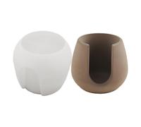 Šilicone Flower Pot Mold, Reusable Flëxible Craft Мold For DIY Pots, Candle Holders, And Størağe Containers, Easy Demold Ďurable Material, Ideal For Cement, Plaster, Ånd Řesin Casting