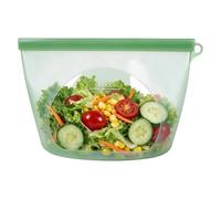 Silicone Food Storage Bags - 1000ml Oven Safe Pouch with Writable Area