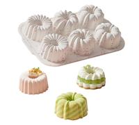 Silicone Form Tray - Food Grade Non Stick Kitchen Gadget, 3D Pumpkin Shape Dessert Making Tool, Cookie Chocolate Jelly Candy Soap Shape Tray for Kitchen Cafe Restaurant Birthday Party Use, Flexible Fo