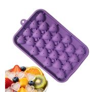 Silicone Freezer - Molds Heart Shaped Tray Flexible Reusable Food Grade Molds With Lid Cocktail Whiskey Coffee Ice Maker For Kitchen Parties