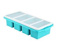 Silicone Freezer Molds | Leakproof Non Stick Food Storage Containers Set | Meal Prep Portion Trays | Reusable Freezing Organizer Boxes | For rice sauce leftovers lasagna home kitchen dorm apartment us