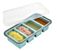 Silicone Freezer Molds - Soup Base Storage Containers, Silicone Soup Freezer Containers with Lids, Easy Release Food Storage | For Broth, Sauce, Rice, Butter, Leftovers, Meal Prep, Liquid Freezing