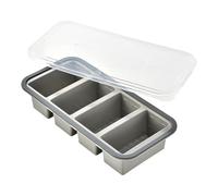 Silicone Freezer Tray - 11.61 Inch Soup Freezing Storage | Silicone Food Portion Mold - 385g Flexible Freezer Container Easy Release Design Ideal for Storing Soup Sauce Butter Rice & Liquid Leftovers