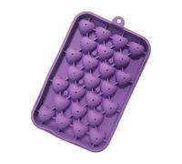 Silicone Freezer Trays With Lid,Food Grade Heart Shape Mould Maker,Versatile Cocktail Ice Molds | For Whiskey Cocktails Kitchen Parties Drinking Food Camping Chocolate Candy Fruit