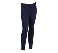 Silicone Full Seat pantalón de equitación HKM Riding pantalón de equitación Alva Silicone Full Seat - Deep Blue / EU146-152/age 9-11