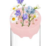 Silicone Grid Arranger - Effortless DIY Floral Design | Flexible Blossom Grid Reusable Stem Holder | Perfect For Weddings Parties Table Centerpieces, Waterproof Durable 8x8x4cm, Ideal Photo Prop