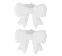 Silicone Headset Bow, 8x7x2cm Flexible Material Cute Headband Accessory for Gamers, Content Creators, Vlogging, Holidays, Conventions, Styling, Photos