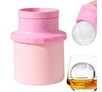 Silicone Ice Ball Mold - 2 in 1 Freezer Cup | Flexible Bucket Design, Sphere Ice Maker, Kitchen Bar Accessory, Outdoor Camping Tool, Picnic Party Utility, Family Gathering Beverage