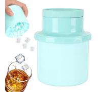 Silicone Ice Maker, Freezer Ball Mold, 3.15x3.15 Inches Chilling Cup with Build, Flexible Rubber Cooling, Reusable Device with Round Style, Whiskey Mold for Home and Bar
