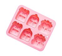 Silicone Ice Mold 6 Grid Backpack Shaped Whiskey Ice Tray