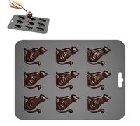 Silicone Ice Mold | 9-Cavity Reusable Funny Cat Easy Release Food-Grade