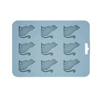Silicone Ice Mold | 9-Cavity Reusable Funny Cat Easy Release Food-Grade