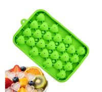 Silicone Ice Mold Set, Heart Shape Freezer Tray, Flexible Food Grade Ice Maker, Easy Release Large Cube Design, for Whiskey Cocktails Coffee Kitchen Parties Drinks Candy Use Home Bar Equipment