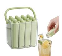Silicone Ice Pop mold- 12 X 10.8 X 7.5cm Treat Maker, mold| Reusable Ice Cream moldFor Homemade Fruit, Yogurt Bars, Juice And Healthy Snacks, Easy Release Non Stick Silico