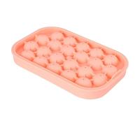 Silicone Ice Tray - Easy Release Reusable Ice Molds | 22-Cavity Tray For Cocktail Whiskey Coffee | F0r Chilling Drinks Beverage Freezer Kitchen, Durable Flexible Silicone For Home Party