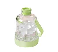 Silicone Ice Trays with Non-Spill Lids, Straw and Handle Ice Maker Bottle, Easy Release, Reusable for Whiskey, Cocktails, Kid Food, Craft,Homemade, Picnic Camping Refrigerator Kitchen Restaurant