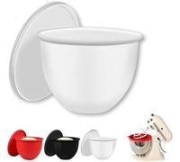 Silicone Liners for KitchenAid Tilt-Head 5 Qt Mixers, Multifunctional Silicone Bowl Insert, Mixer Attachments & Accessories for Baking/Cooking, Replacement Mixer Bowls No Longer Needed