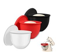 Silicone Liners for KitchenAid Tilt-Head 5 Qt Mixers, Multifunctional Silicone Bowl Insert, Mixer Attachments & Accessories for Baking/Cooking, Replacement Mixer Bowls No Longer Needed